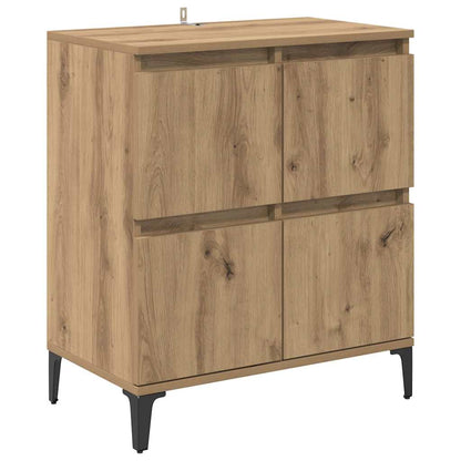 Sideboards 2 pcs Artisan Oak 60 x 35 x 70 cm Engineered Wood