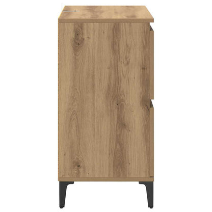 Sideboards 2 pcs Artisan Oak 60 x 35 x 70 cm Engineered Wood