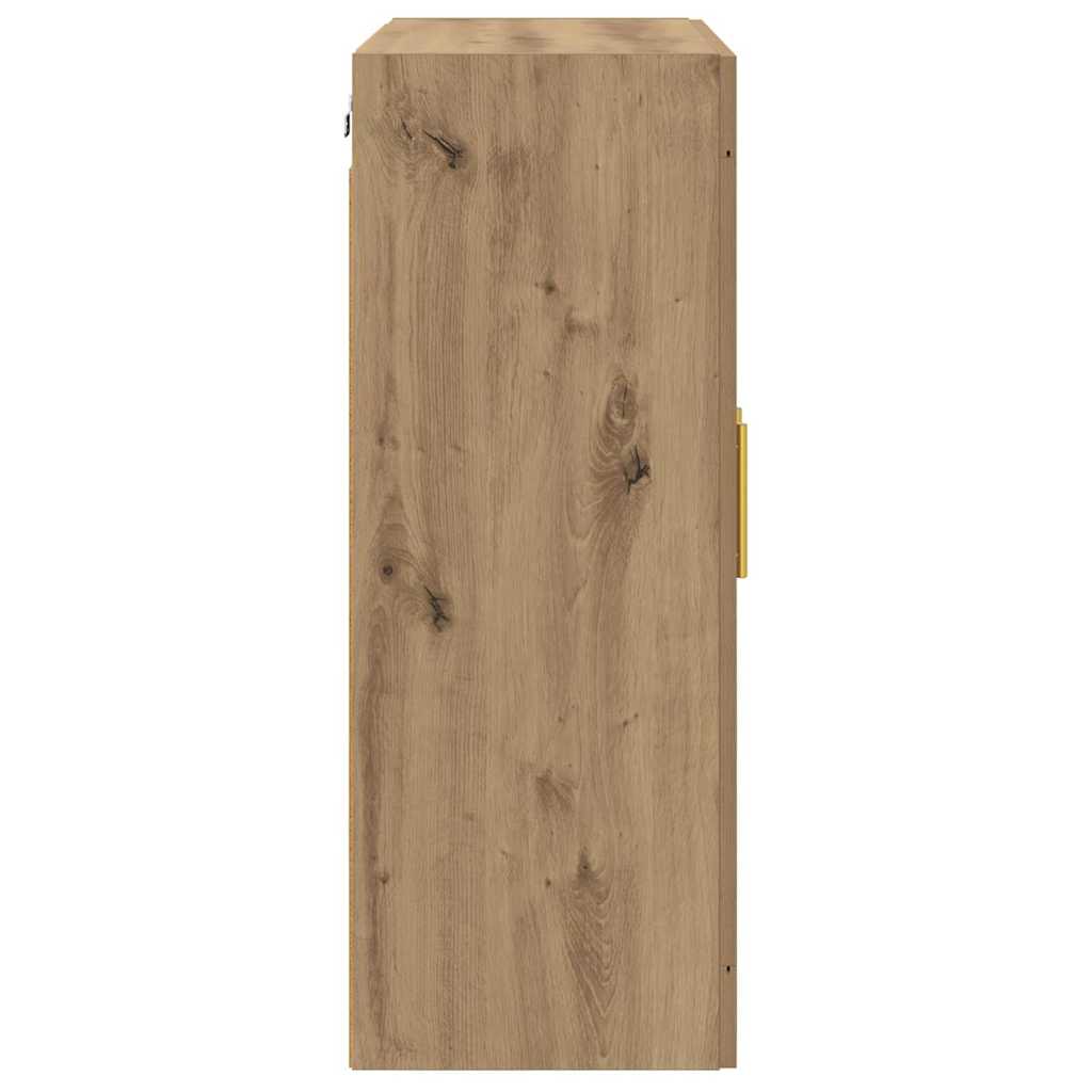 Wall-mounted Cabinet 2 pcs Artisan Oak 69.5 x 34 x 90 cm
