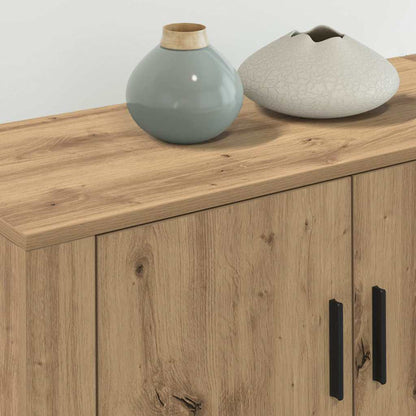 Wall-mounted TV Cabinet Set 3 pcs Artisan Oak 80 x 34.5 x 40 cm