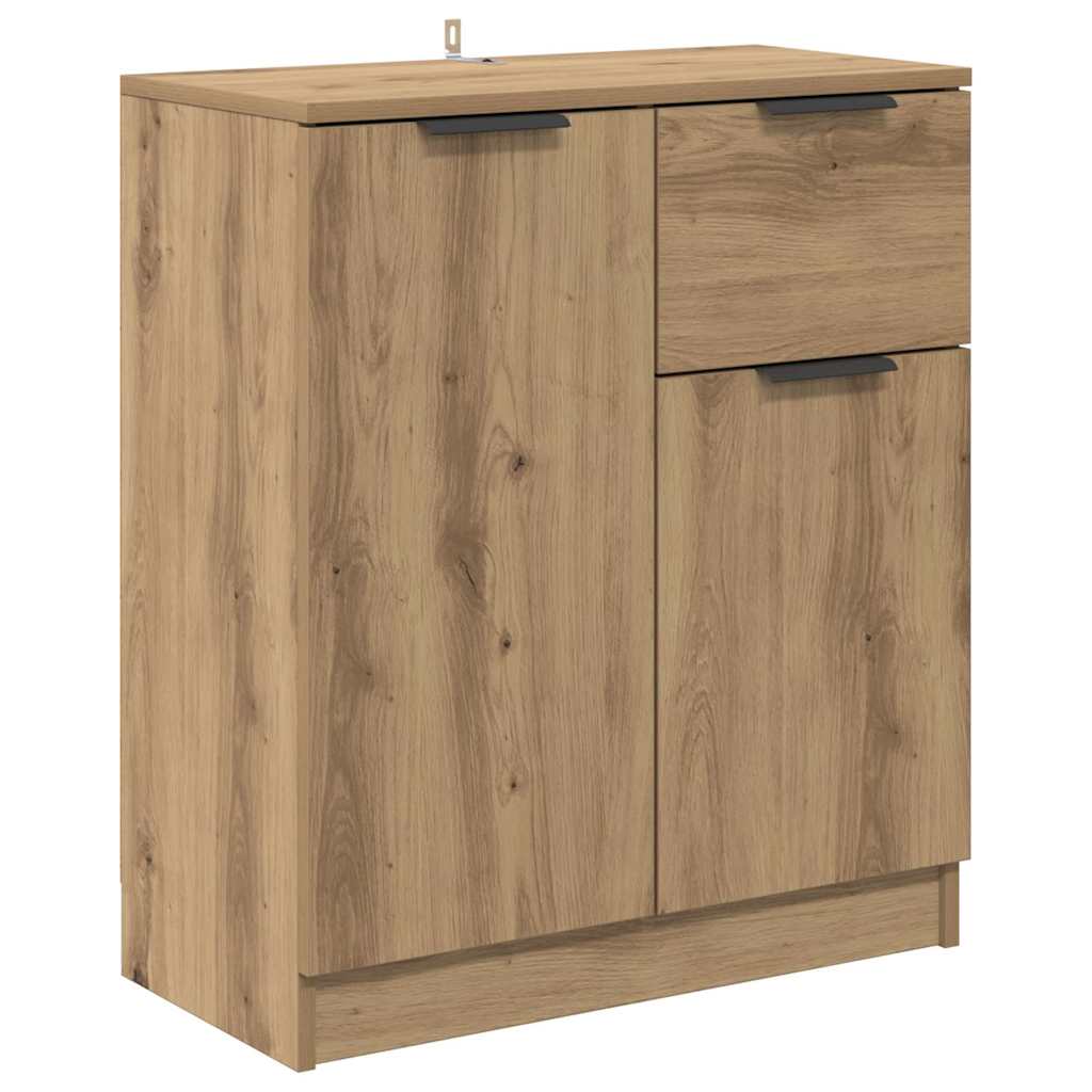 Sideboards 2 pcs Artisan Oak 60 x 30 x 70 cm Engineered Wood