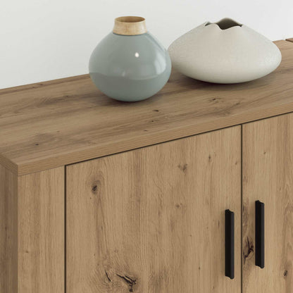 Wall-mounted TV Cabinet Set 2 pcs Artisan Oak 80 x 34.5 x 40 cm