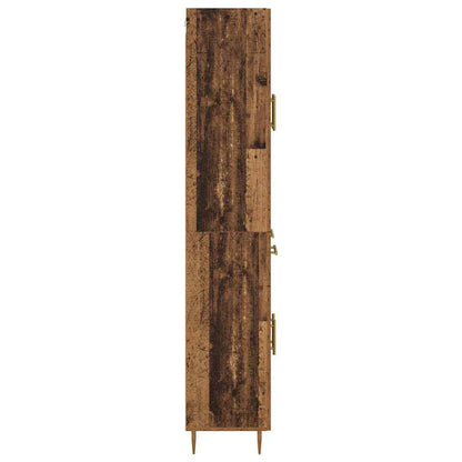 Highboard Old Wood 69.5 x 34 x 180 cm Engineered Wood