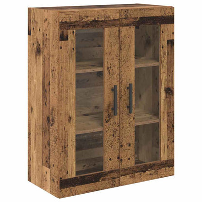 Highboard with Drawer 2 pcs Old Wood Engineered Wood