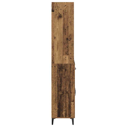 Highboard Old Wood 69.5 x 34 x 180 cm Engineered Wood