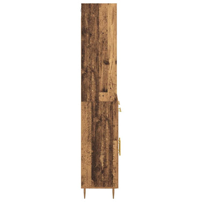 Highboard Old Wood 69.5 x 34 x 180 cm Engineered Wood