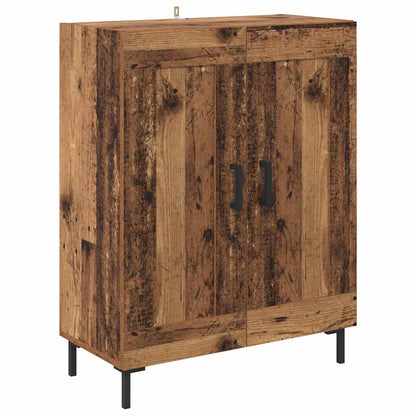 Highboard 2 pcs Old Wood Engineered Wood