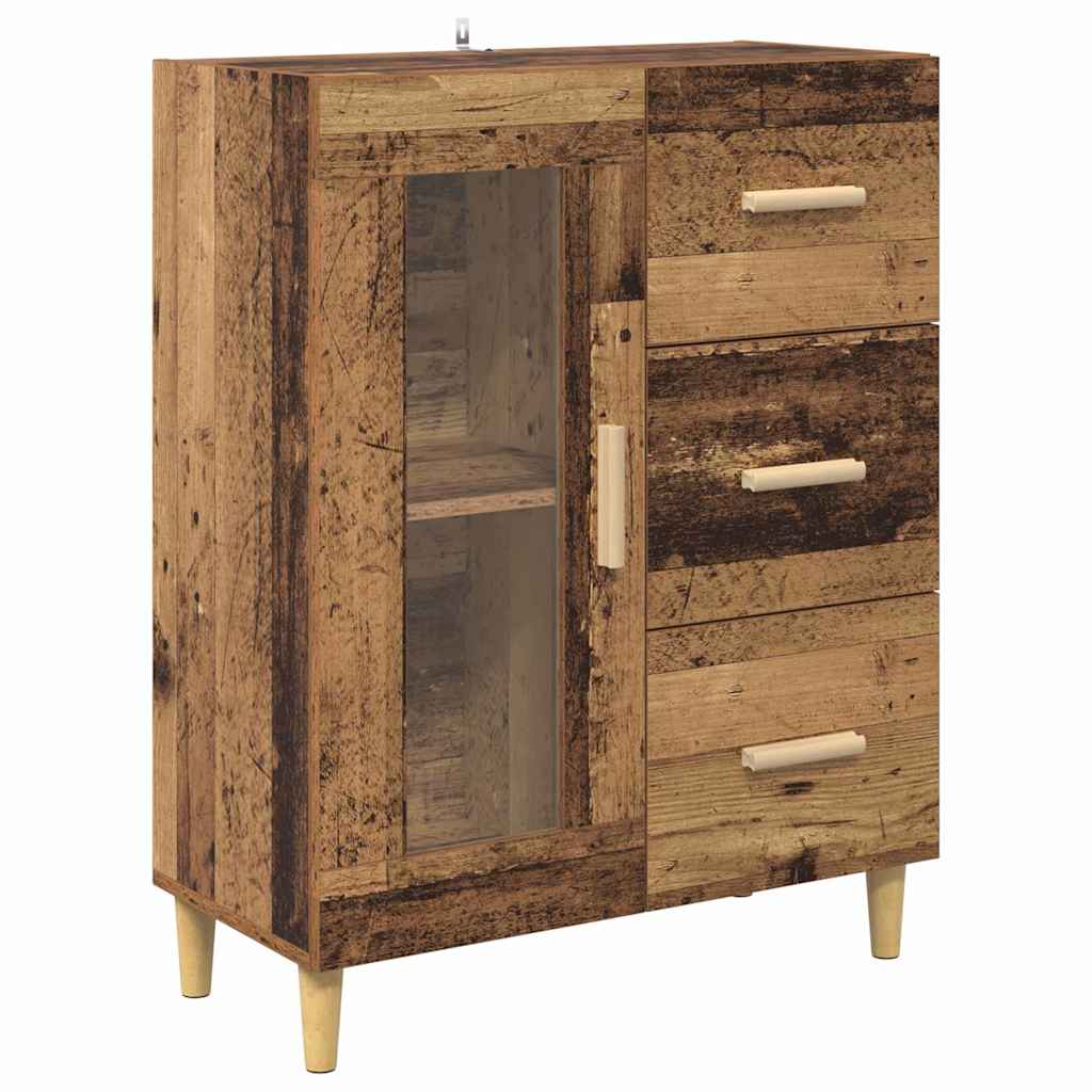 Highboard Old Wood 69.5 x 34 x 180 cm Engineered Wood