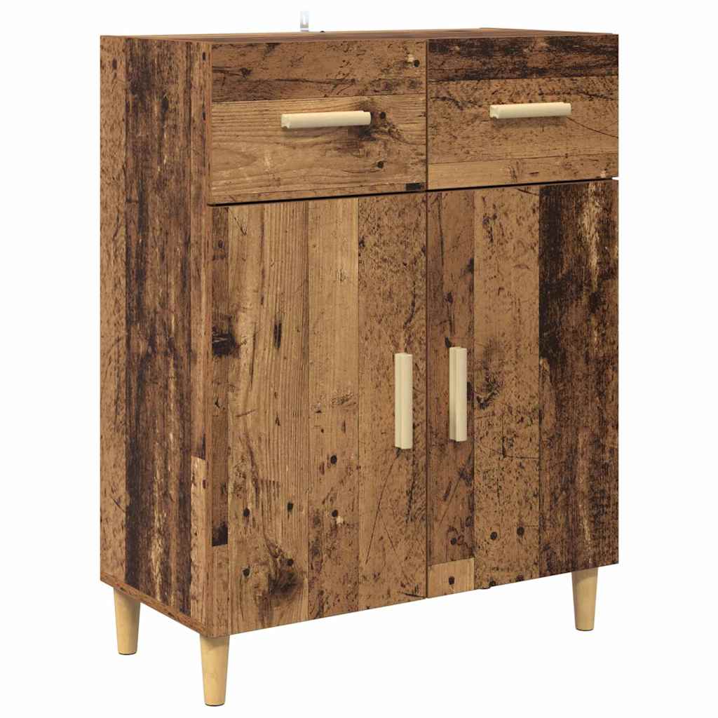 Highboard Old Wood 69.5 x 34 x 180 cm Engineered Wood