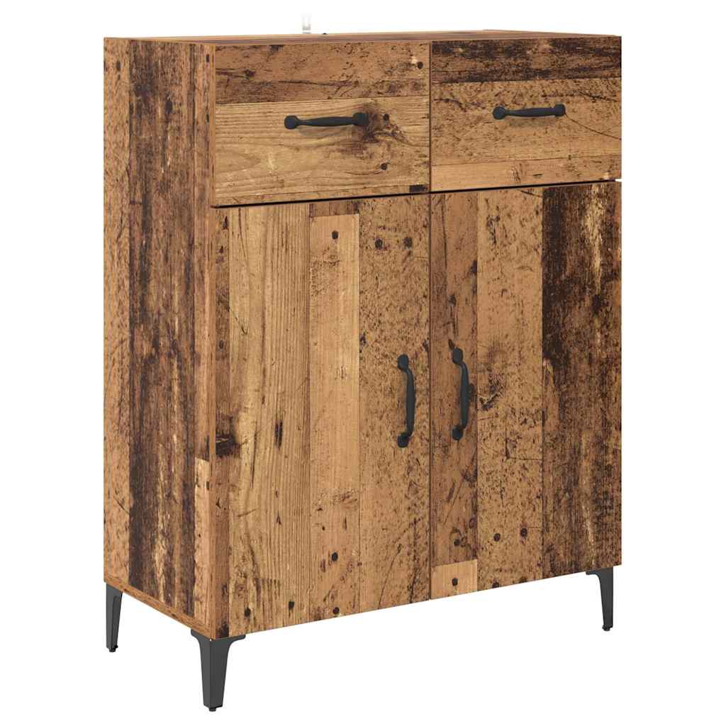 Highboard Old Wood 69.5 x 34 x 180 cm Engineered Wood
