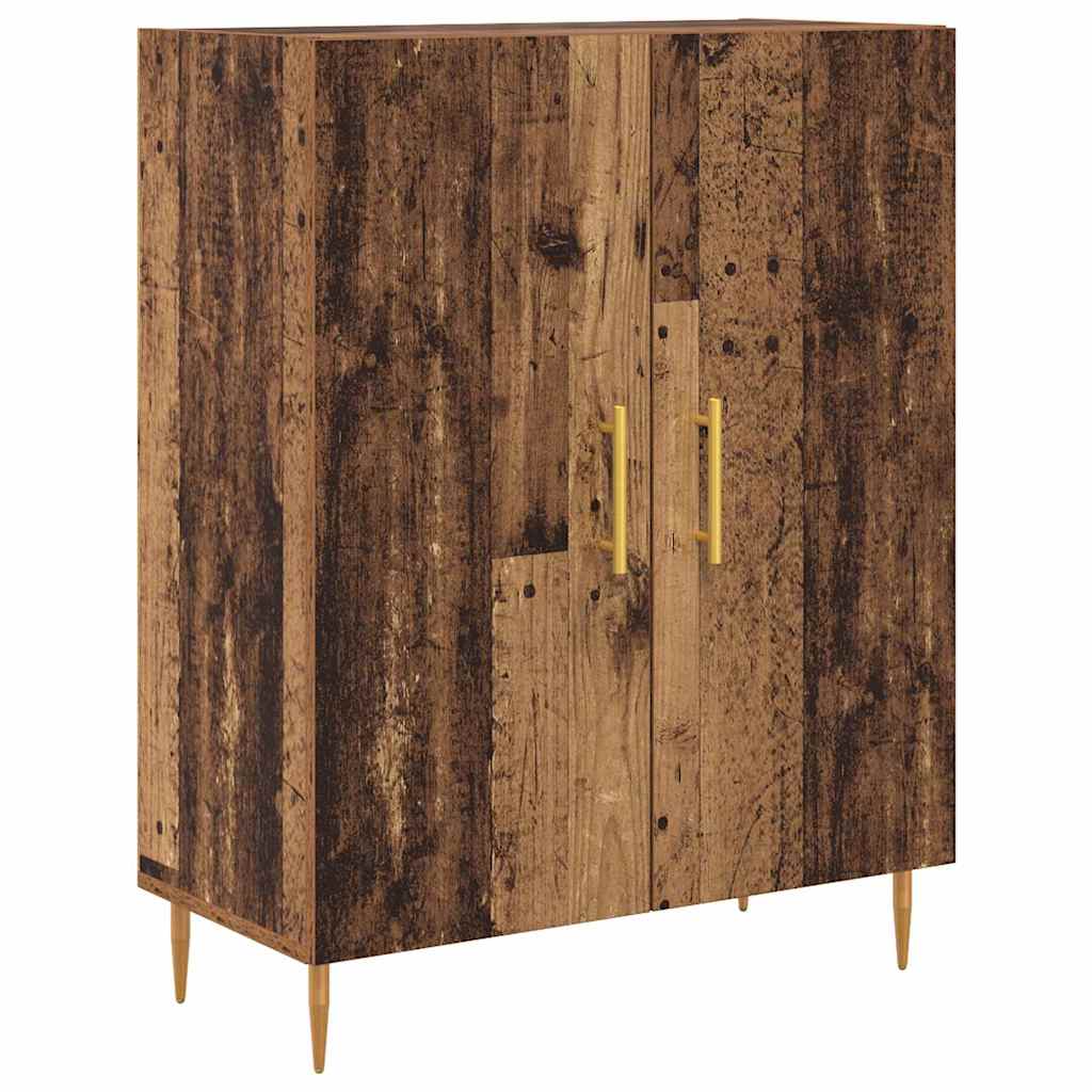 Highboard Old Wood 69.5 x 34 x 180 cm Engineered Wood