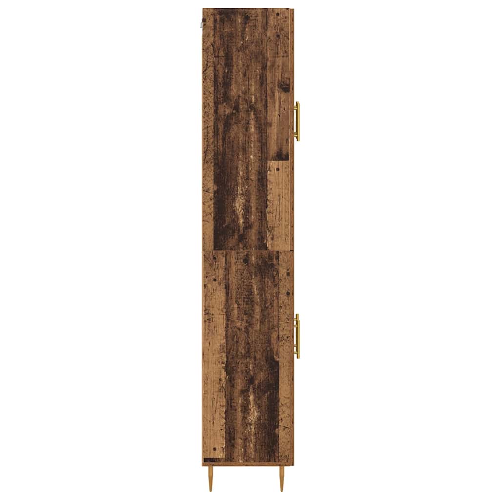 Highboard Old Wood 69.5 x 34 x 180 cm Engineered Wood