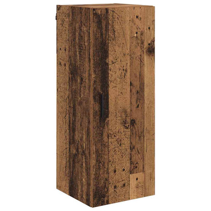 Highboard Old Wood 34.5 x 34 x 180 cm Engineered Wood