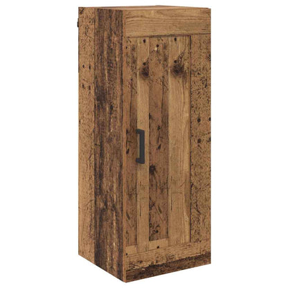 Highboard Old Wood 34.5 x 34 x 180 cm Engineered Wood