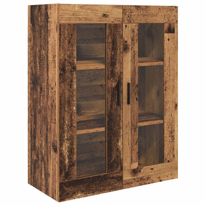 Highboard with Drawer 2 pcs Old Wood Engineered Wood