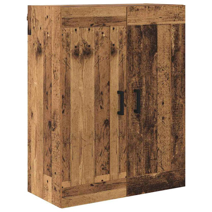Highboard with Drawer 2 pcs Old Wood Engineered Wood