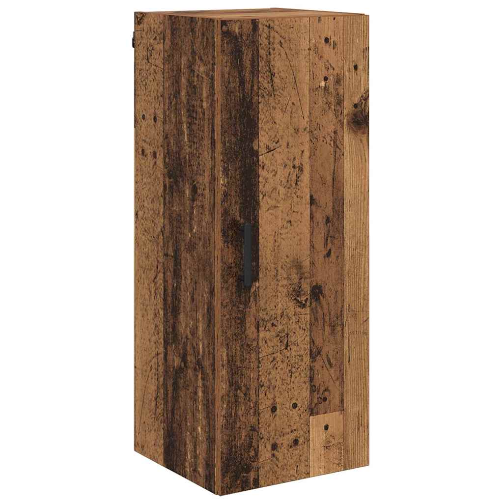 Highboard Old Wood 34.5 x 34 x 180 cm Engineered Wood