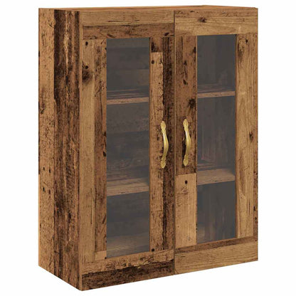 Highboard 2 pcs Old Wood Engineered Wood