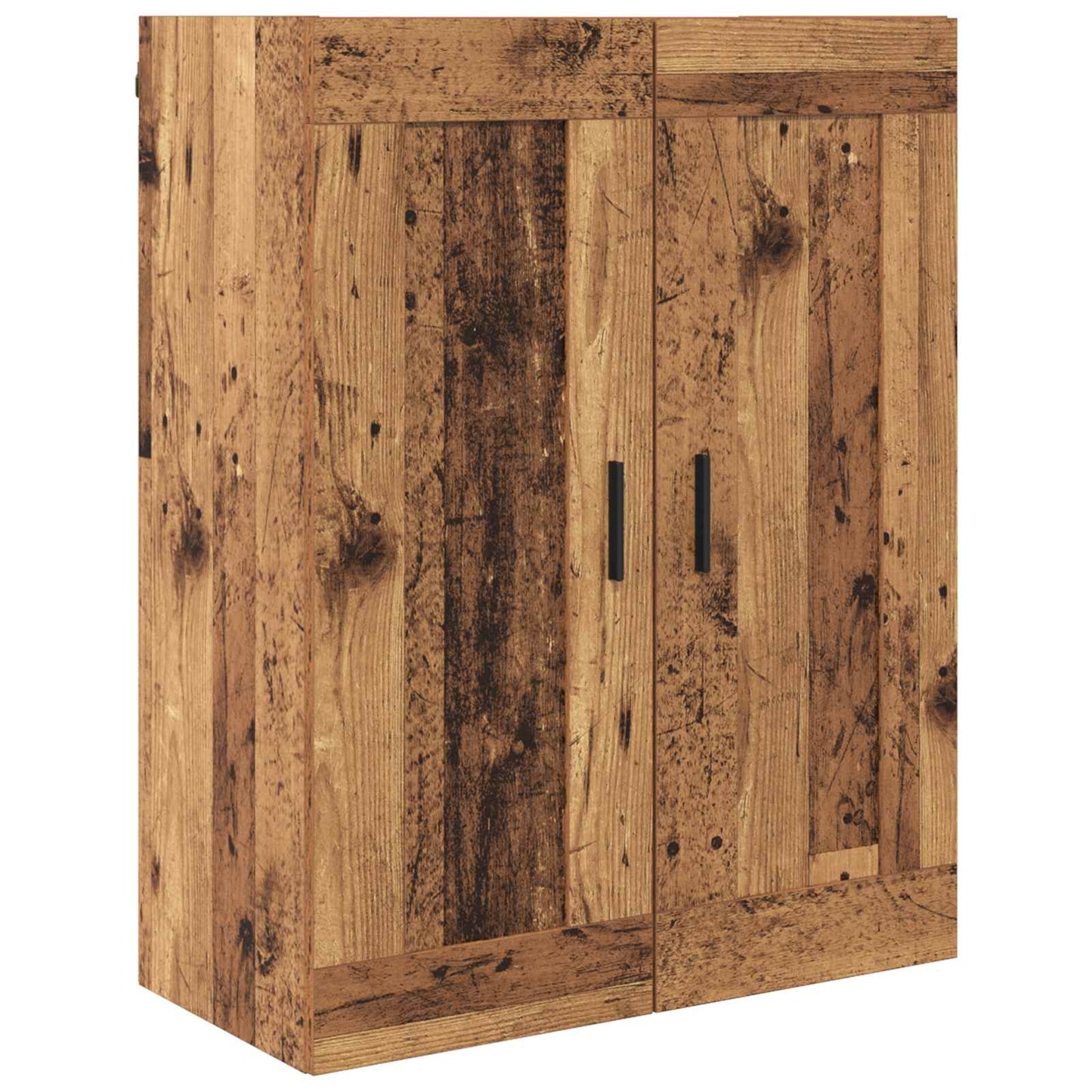 Highboard 2 pcs Old Wood Engineered Wood