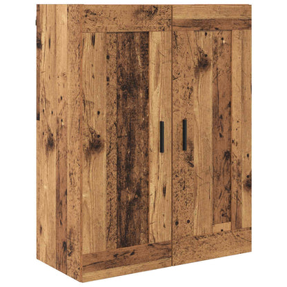 Highboard 2 pcs Old Wood Engineered Wood