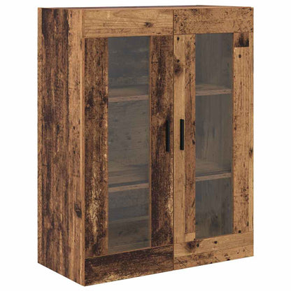 Highboard with Drawer 2 pcs Old Wood Engineered Wood