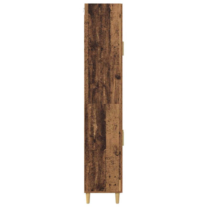 Highboard Old Wood 69.5 x 34 x 180 cm Engineered Wood