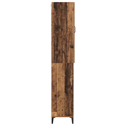 Highboard Old Wood 69.5 x 34 x 180 cm Engineered Wood