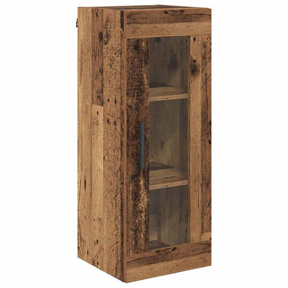 Highboard Old Wood 34.5 x 34 x 180 cm Engineered Wood
