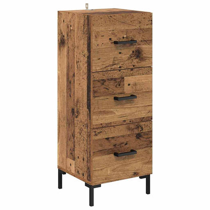 Highboard Old Wood 69.5 x 34 x 180 cm Engineered Wood