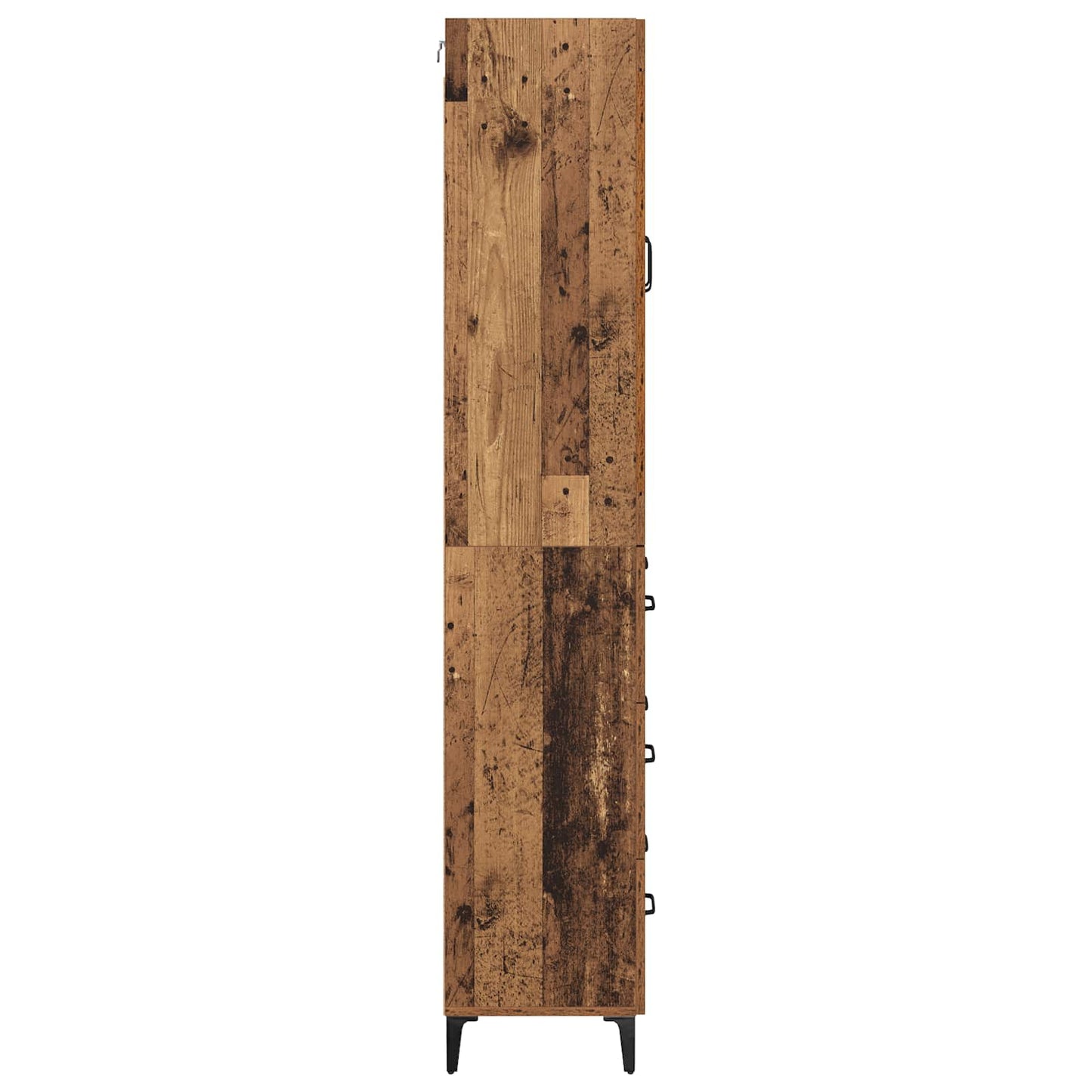 Highboard Old Wood 69.5 x 34 x 180 cm Engineered Wood