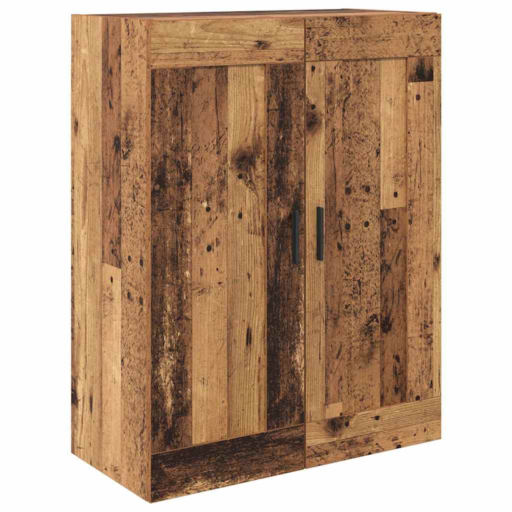 Highboard 2 pcs Old Wood Engineered Wood