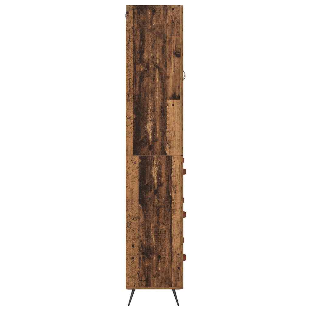 Highboard Old Wood 69.5 x 34 x 180 cm Engineered Wood