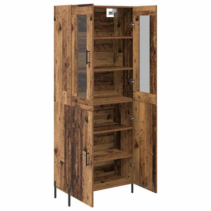 Highboard Old Wood 69.5 x 34 x 180 cm Engineered Wood