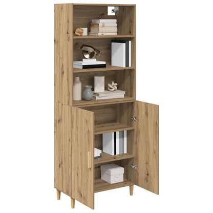 Highboard Artisan Oak 69.5 x 32.5 x 180 cm Engineered Wood
