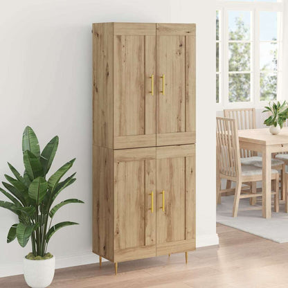 Highboard Artisan Oak 69.5 x 34 x 180 cm Engineered Wood