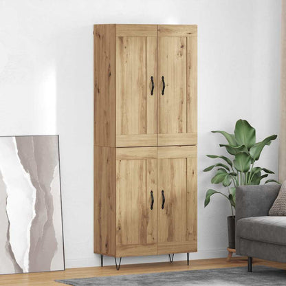 Highboard Artisan Oak 69.5 x 34 x 180 cm Engineered Wood