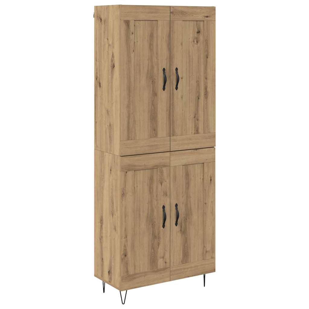 Highboard Artisan Oak 69.5 x 34 x 180 cm Engineered Wood