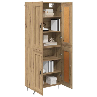Highboard Artisan Oak 69.5 x 34 x 180 cm Engineered Wood
