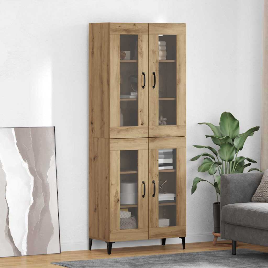 Highboard Artisan Oak 69.5 x 34 x 180 cm Engineered Wood