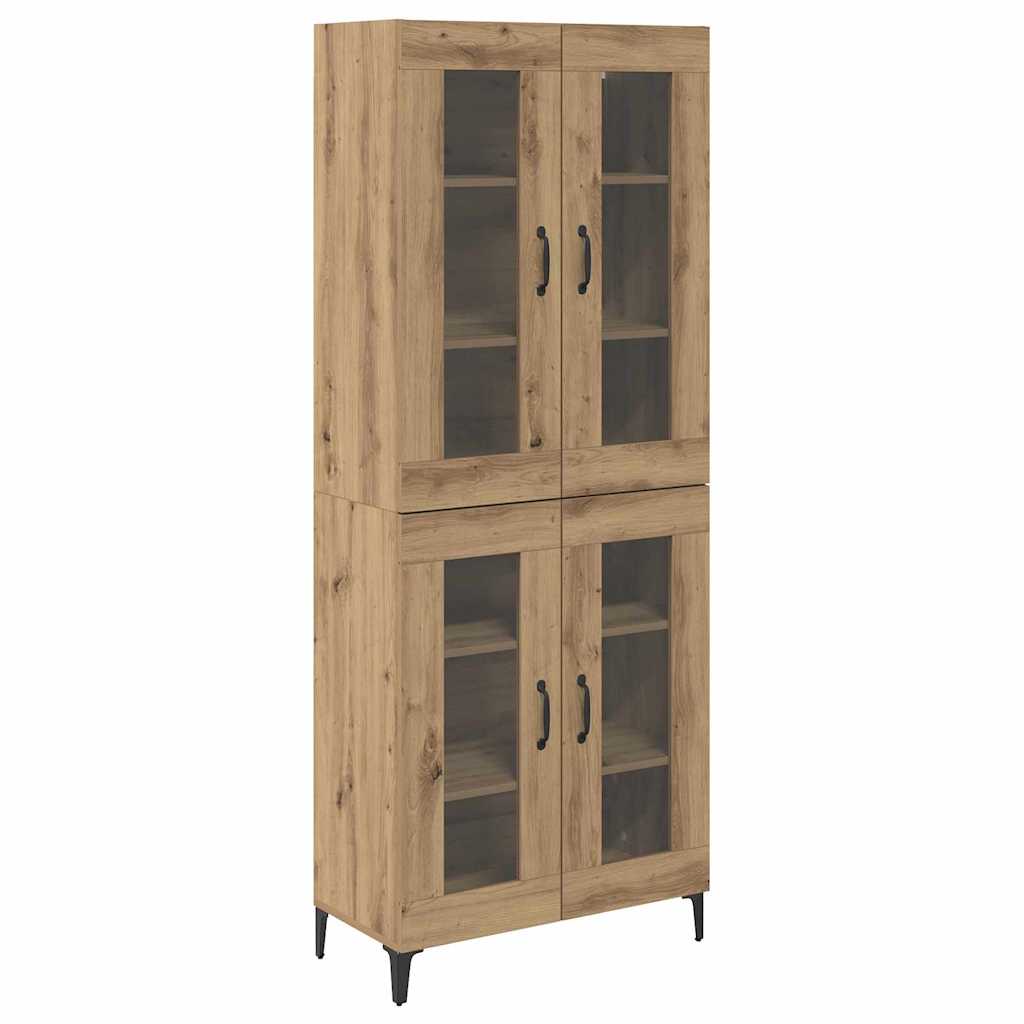 Highboard Artisan Oak 69.5 x 34 x 180 cm Engineered Wood