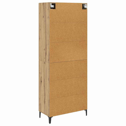 Highboard Artisan Oak 69.5 x 34 x 180 cm Engineered Wood