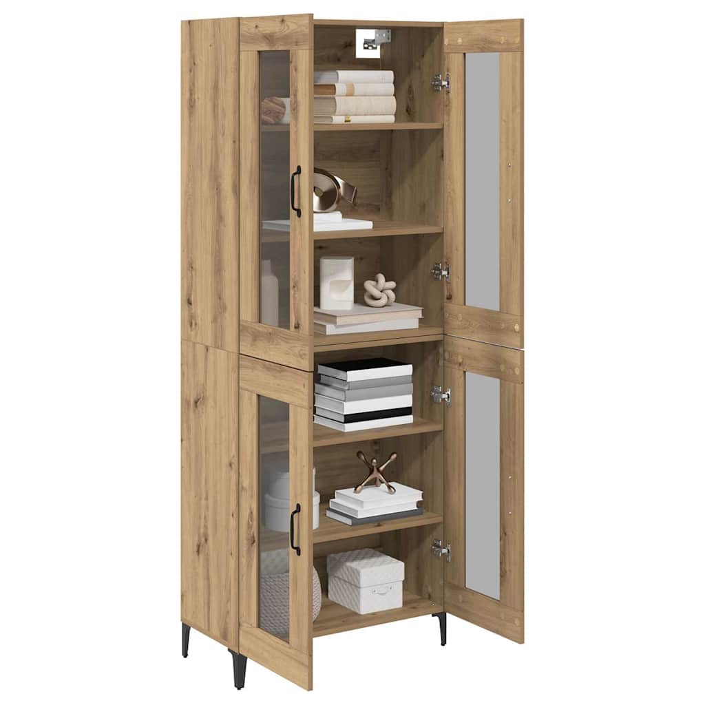 Highboard Artisan Oak 69.5 x 34 x 180 cm Engineered Wood