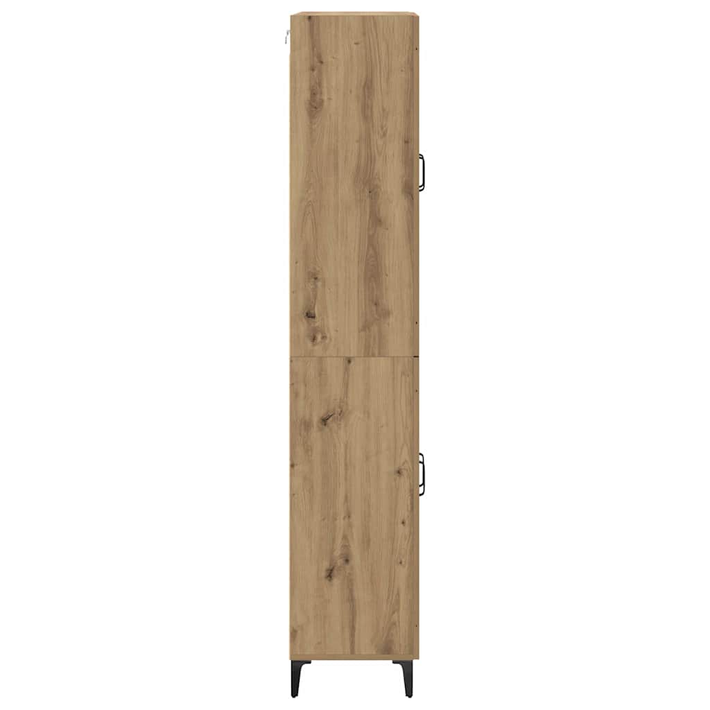 Highboard Artisan Oak 69.5 x 34 x 180 cm Engineered Wood