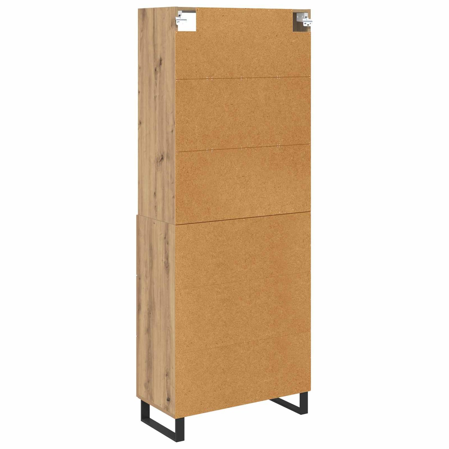Highboard 2 pcs Artisan Oak 69.5 x 34 x 180 cm Engineered Wood