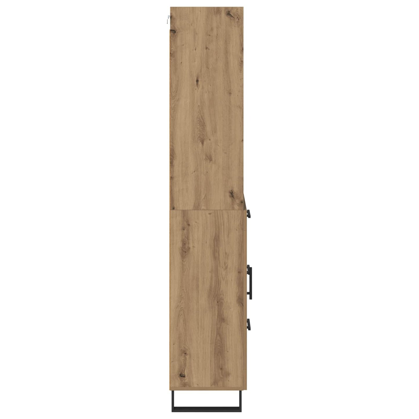 Highboard 2 pcs Artisan Oak 69.5 x 34 x 180 cm Engineered Wood