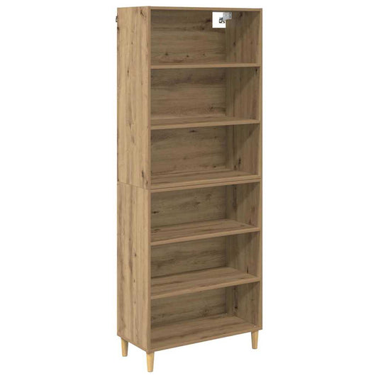 Highboard Artisan Oak 69.5 x 32.5 x 180 cm Engineered Wood