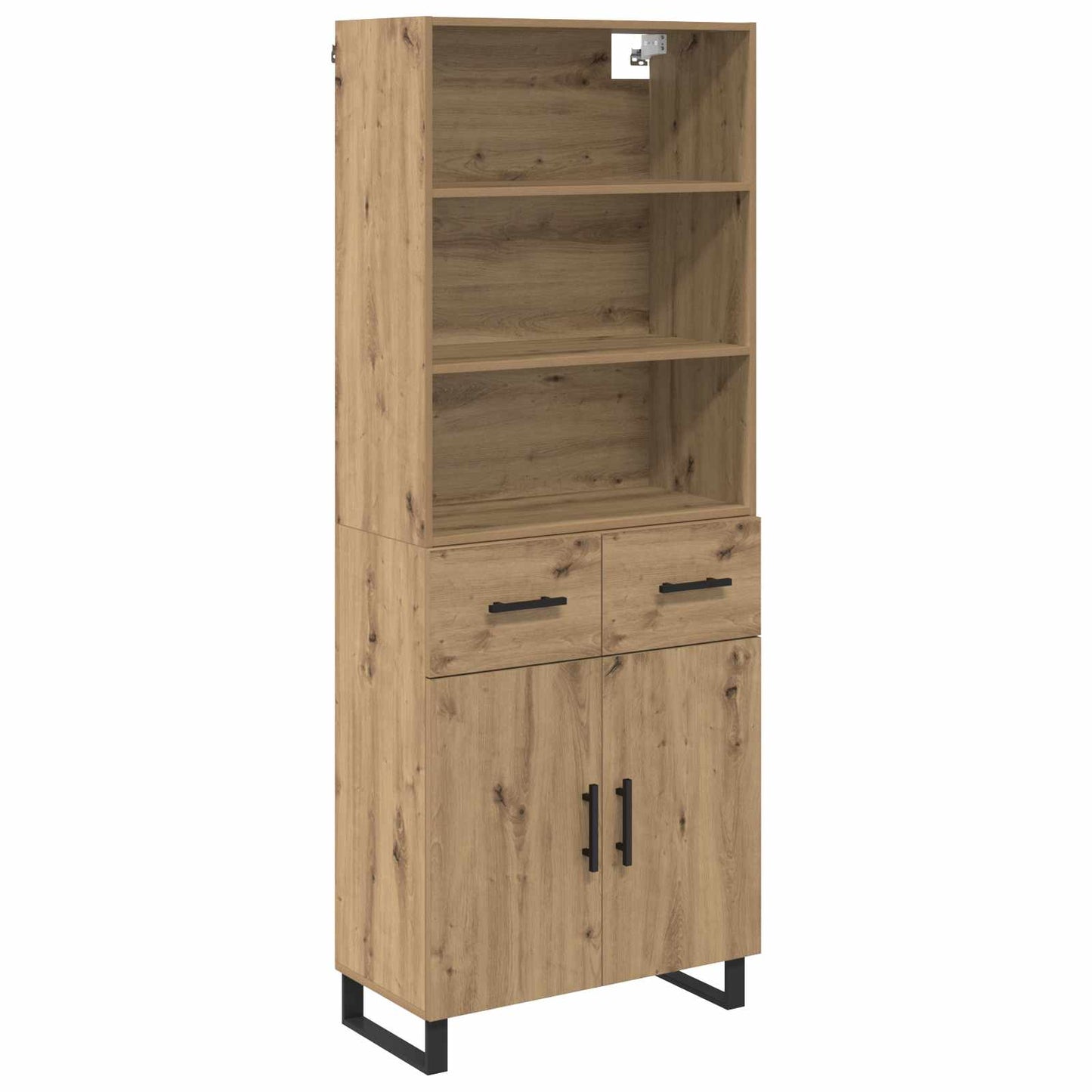 Highboard 2 pcs Artisan Oak 69.5 x 34 x 180 cm