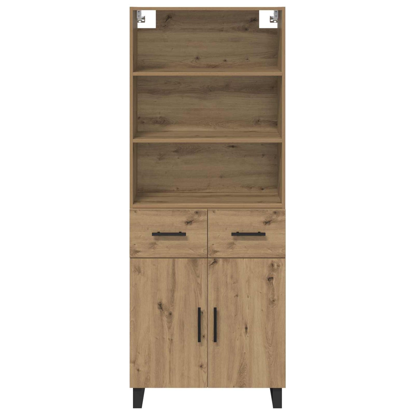 Highboard 2 pcs Artisan Oak 69.5 x 34 x 180 cm