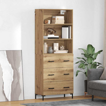 Highboard Artisan Oak 69.5 x 34 x 180 cm Engineered Wood