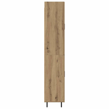 Highboard 2 pcs Artisan Oak 69.5 x 34 x 180 cm Engineered Wood